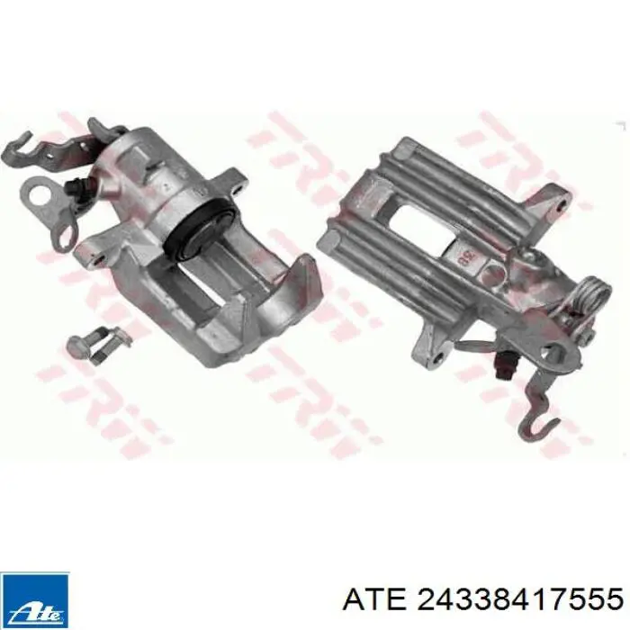 Суппорт тормозной задний левый 24338417555 ATE