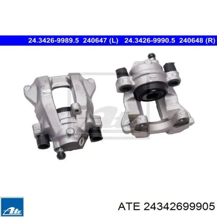 24.3426-9990.5 ATE suporte do freio traseiro direito