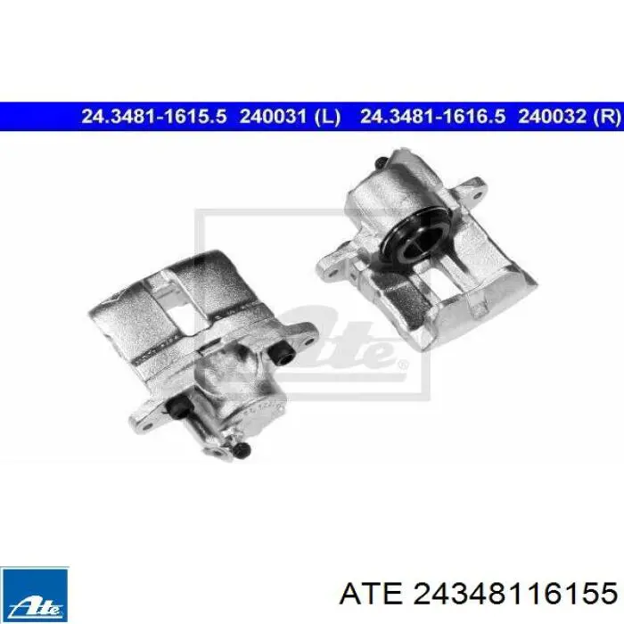 Суппорт тормозной передний левый 24348116155 ATE