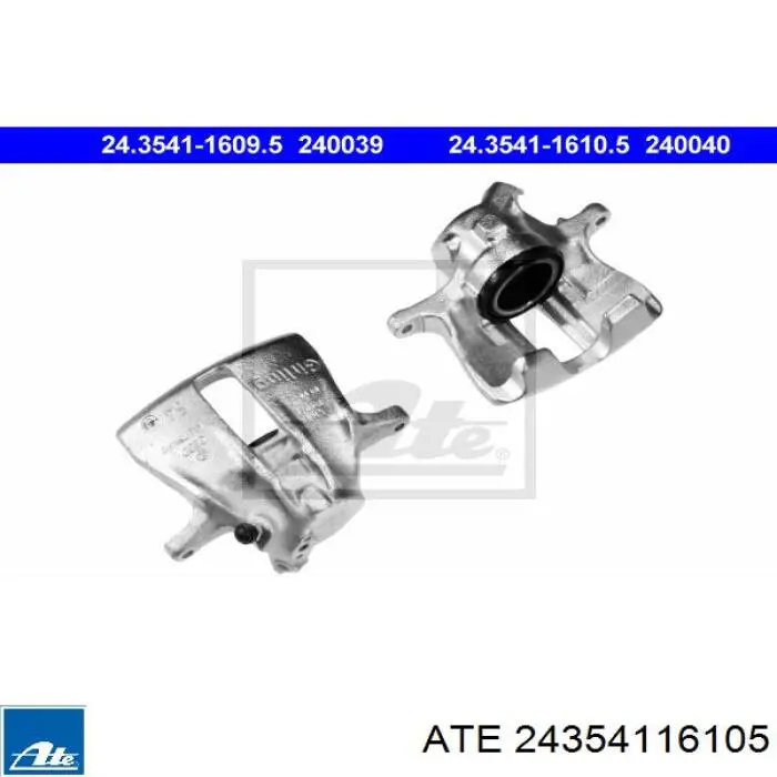 Супорт гальмівний передній правий 24354116105 ATE