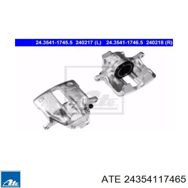 Суппорт тормозной передний правый 24354117465 ATE