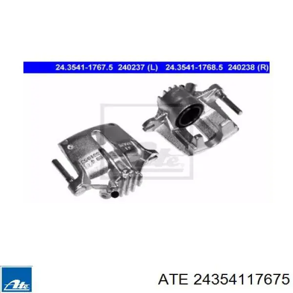 4400K7 Peugeot/Citroen Суппорт тормозной, передний, левый