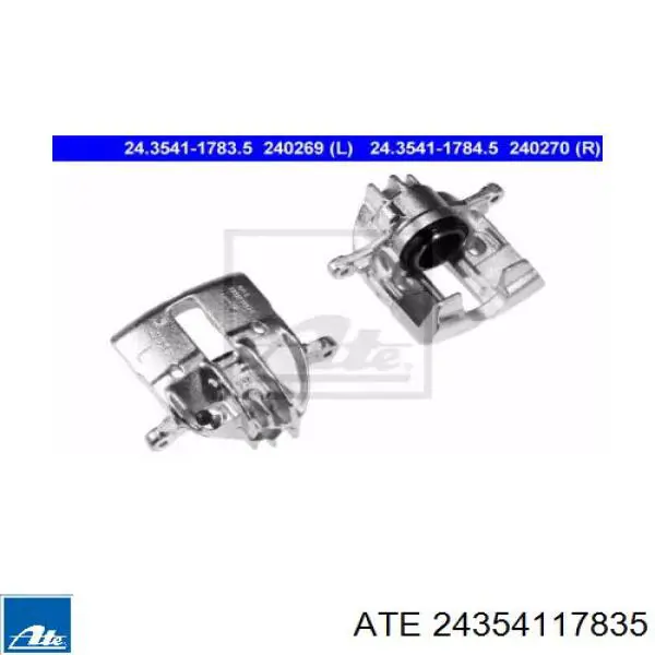 Купить 4605A177 Mitsubishi Суппорт тормозной передний левый