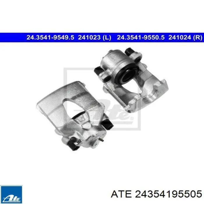 Суппорт тормозной передний правый ATE 24354195505