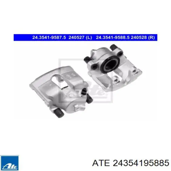 Суппорт тормозной передний правый 24354195885 ATE