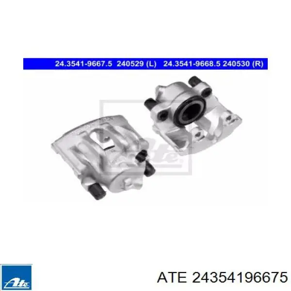 Суппорт тормозной передний левый 24354196675 ATE