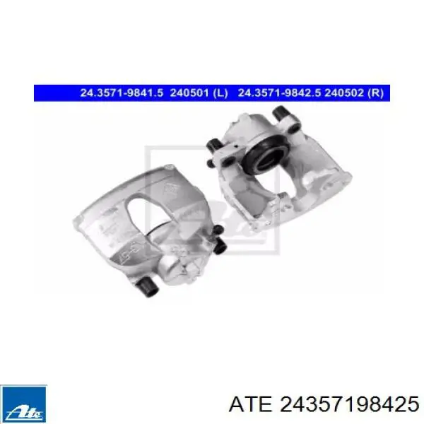 Суппорт тормозной передний правый 24357198425 ATE