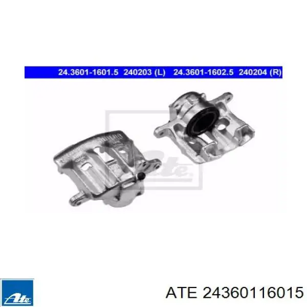 Суппорт тормозной передний левый 24360116015 ATE