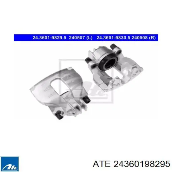 Купить 8603444 Volvo Суппорт тормозной передний левый