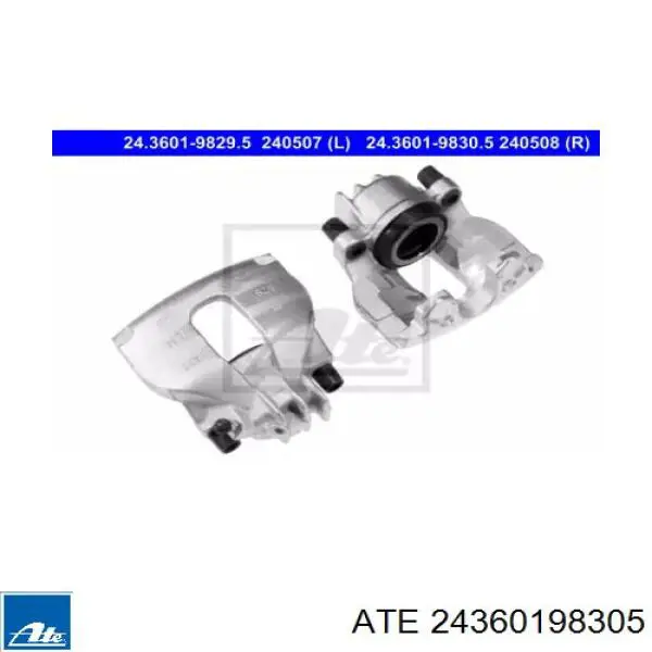 Суппорт тормозной передний правый 24360198305 ATE