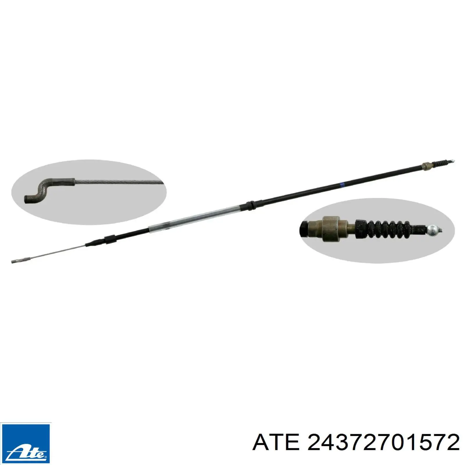 Задний трос ручника ATE 24372701572 цена, от 7.19 USD