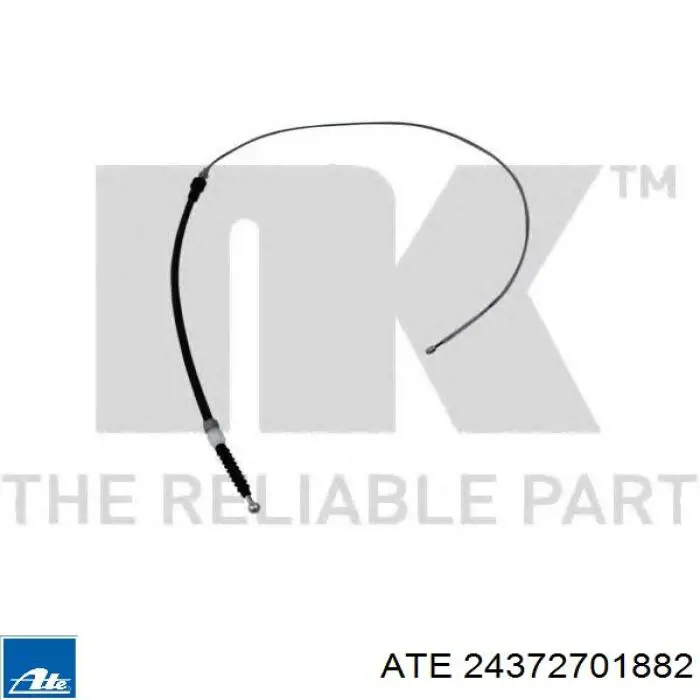 Задний трос ручника ATE 24372701882 цена, от 9.85 USD