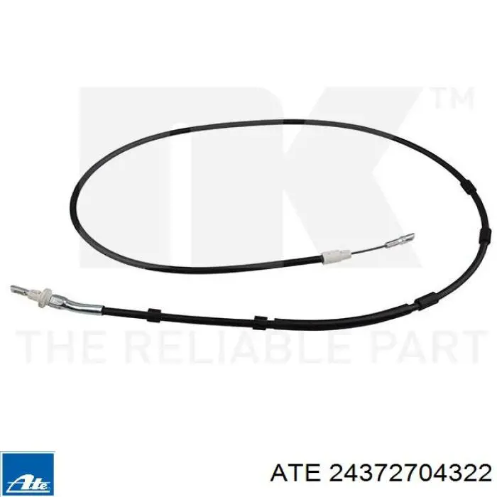 Купить A501210310E Mercedes Трос стояночного тормоза задний левый