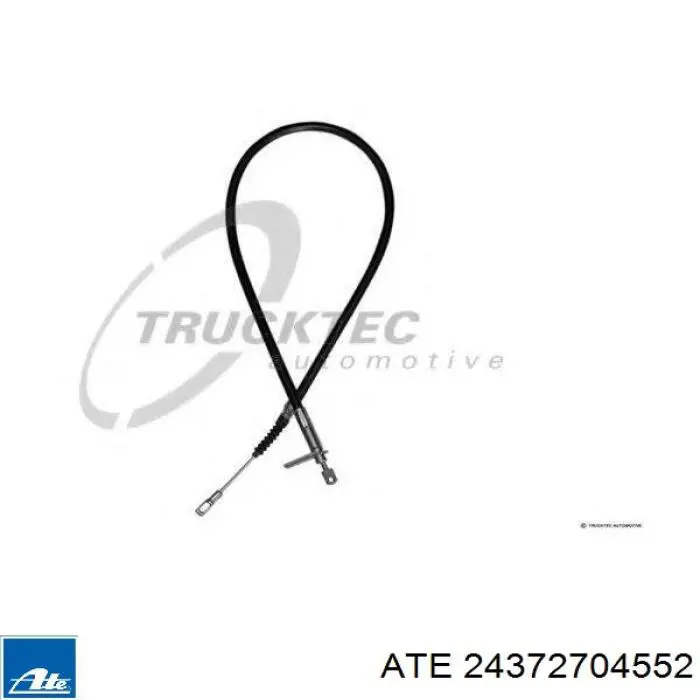 270252 Adriauto Трос ручного тормоза задний, правый