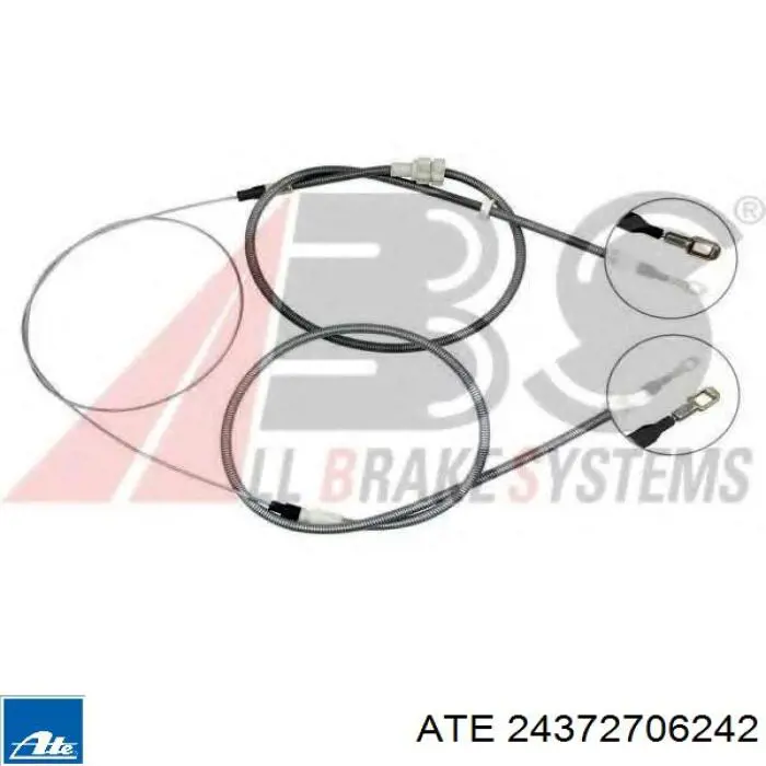 Купить Задний трос ручника Форд Сиера I GBC