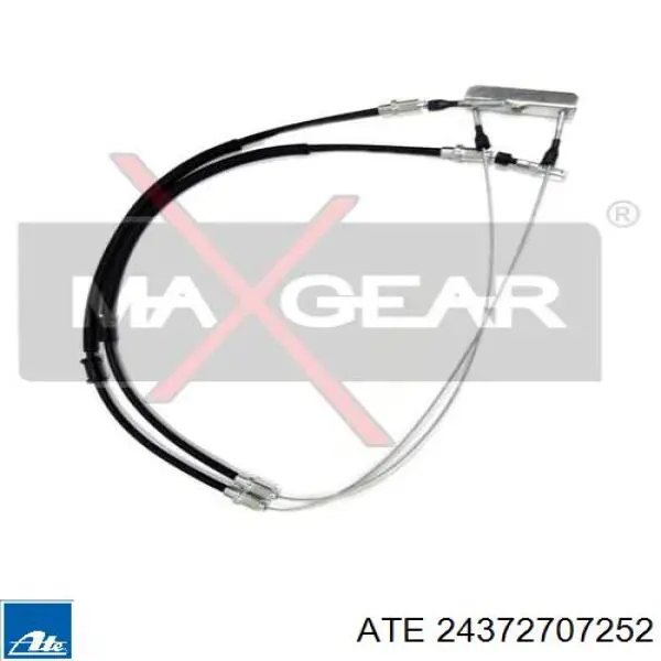 Cable de freno de mano trasero derecho/izquierdo 24372707252 ATE