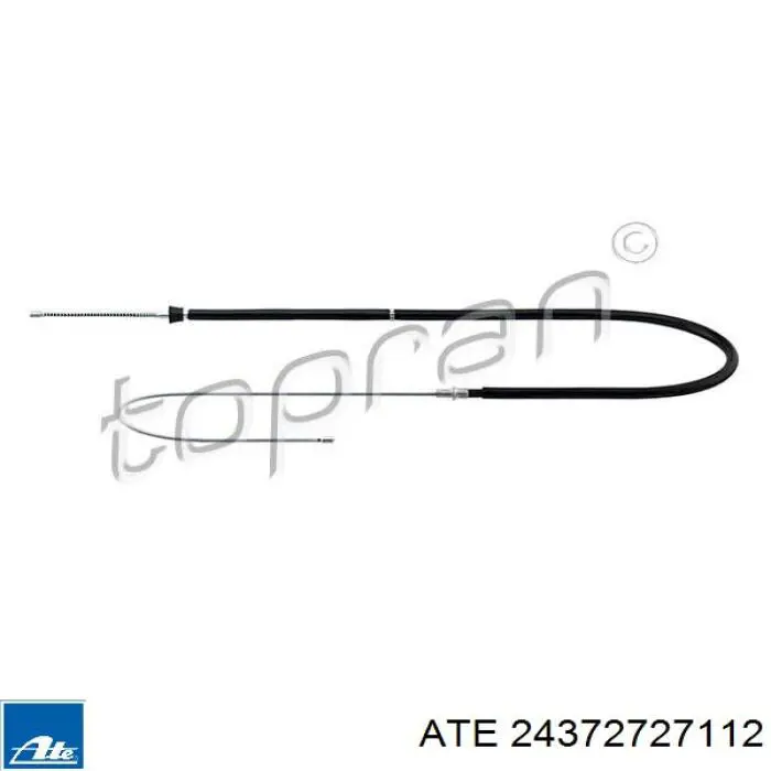 Задний трос ручника Triscan 8140291166 цена, от 11.46 USD