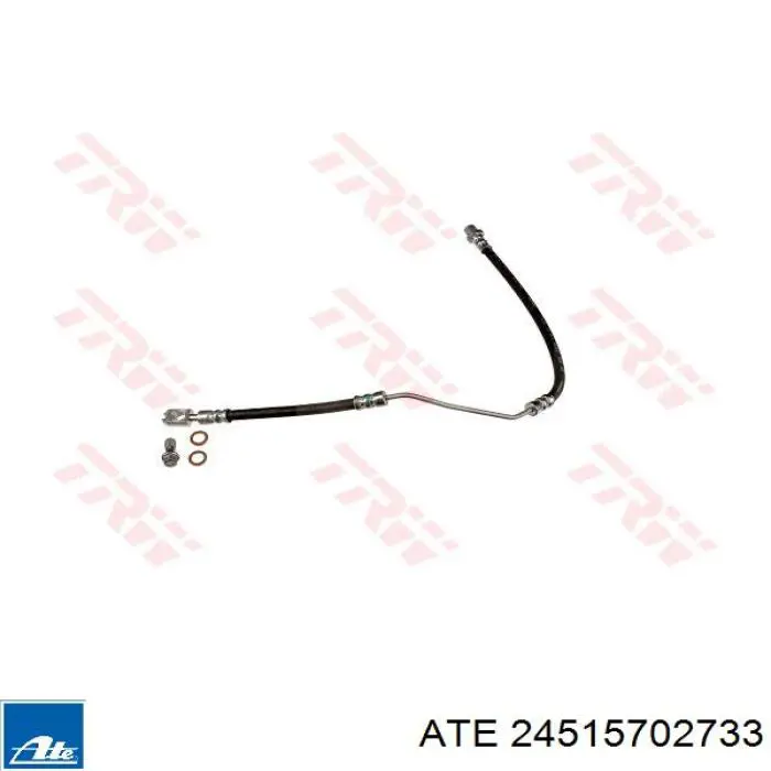 Шланг тормозной задний, правый ATE 24515702733 цена, от 21.93 USD