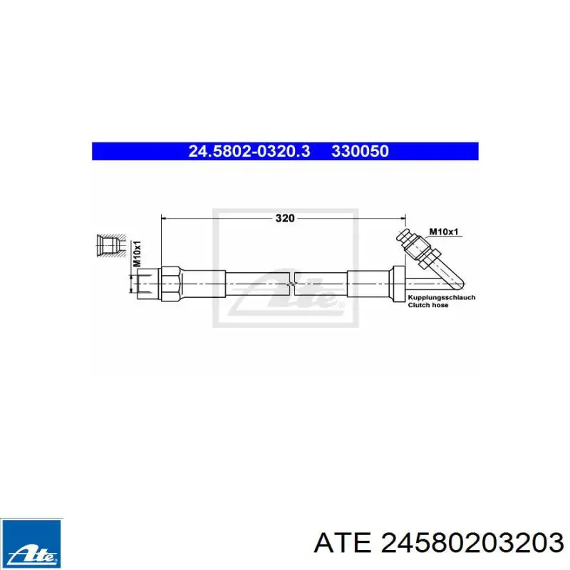 Mangueira de embraiagem BMW 3  E30