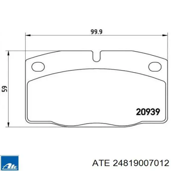 Датчик износа тормозных колодок передний 1238353 Opel