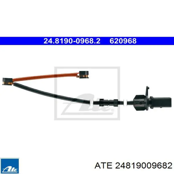 Датчик износа тормозных колодок, задний Bosch 1987473591 цена, от 10.62 USD