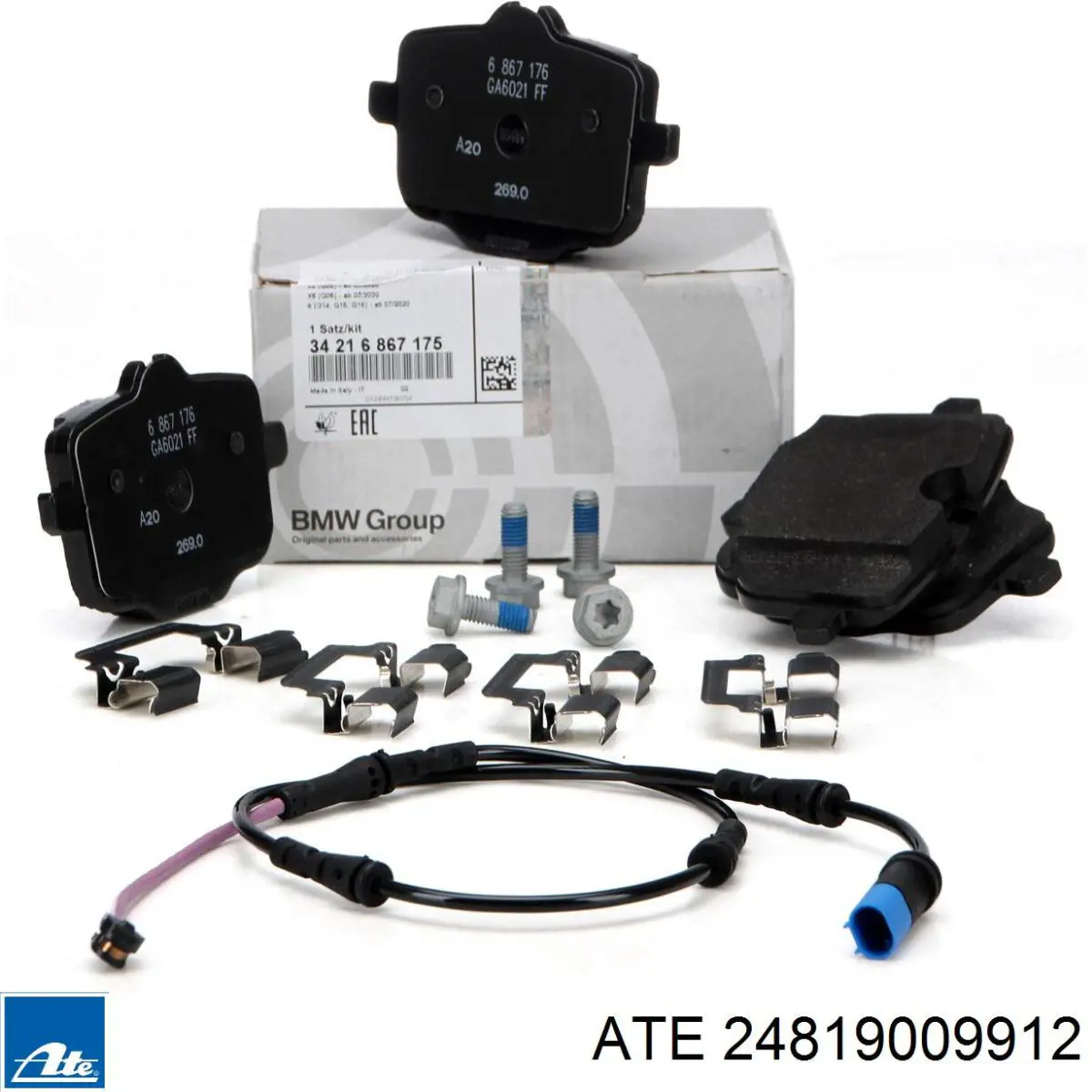 Датчик износа тормозных колодок, задний ABS 39982 цена, от 17.73 USD