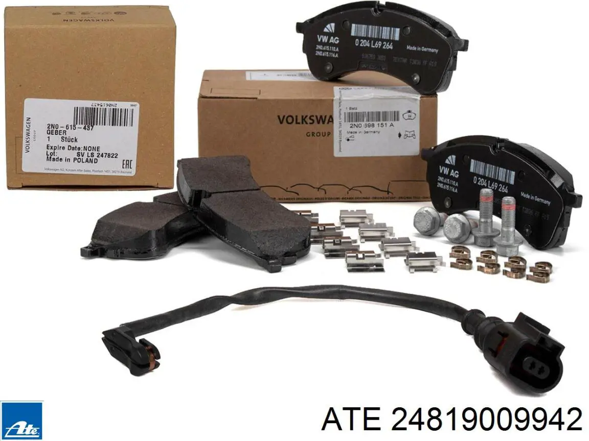 Сигнализатор износ тормозных колодок ABS 39974 цена, от 3.72 USD