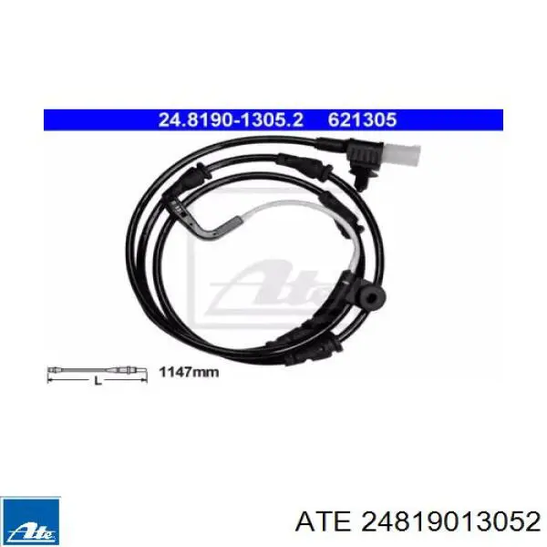 Датчик износа тормозных колодок задний 24819013052 ATE