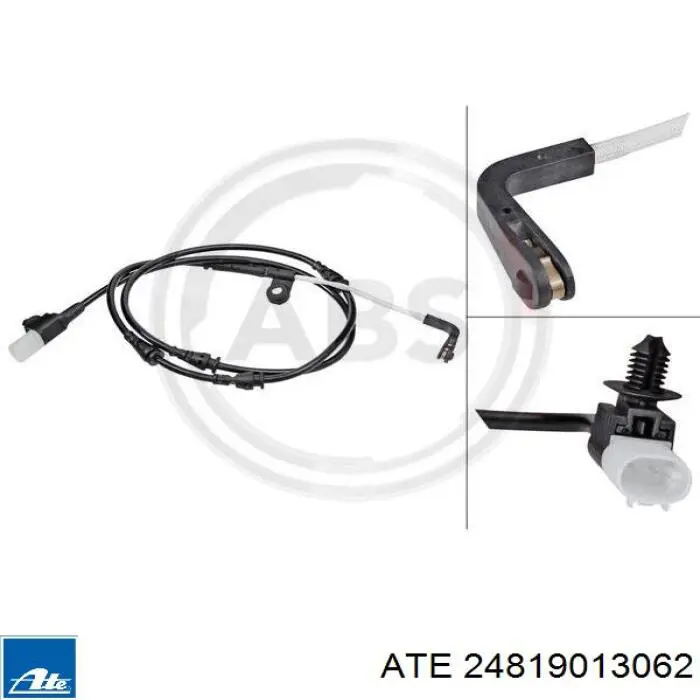 Датчик износа тормозных колодок, задний ATE 24819013062 цена, от 12.70 USD