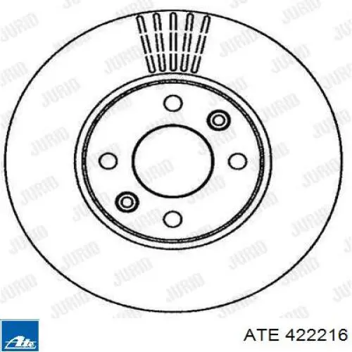 Купить 422216 ATE Ротор тормозной