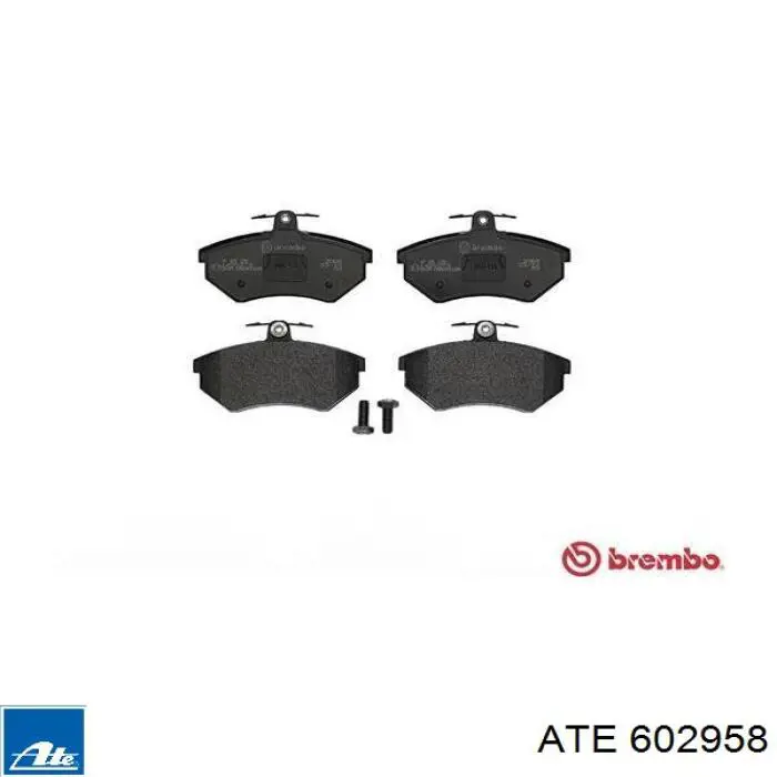Купить 602958 ATE Колодки тормозные