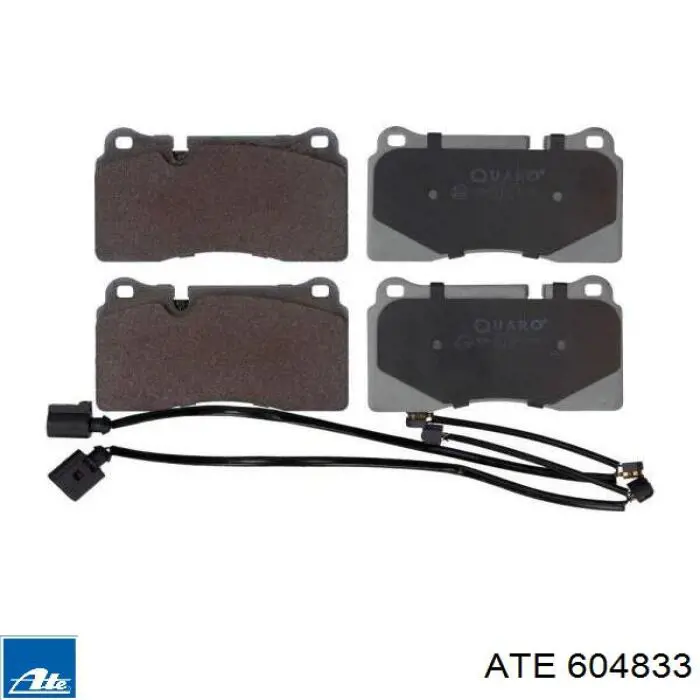 Передние тормозные колодки 604833 ATE