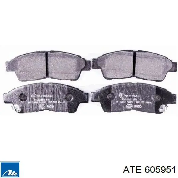 Колодки ATE 605951 цена, от 16.80 USD