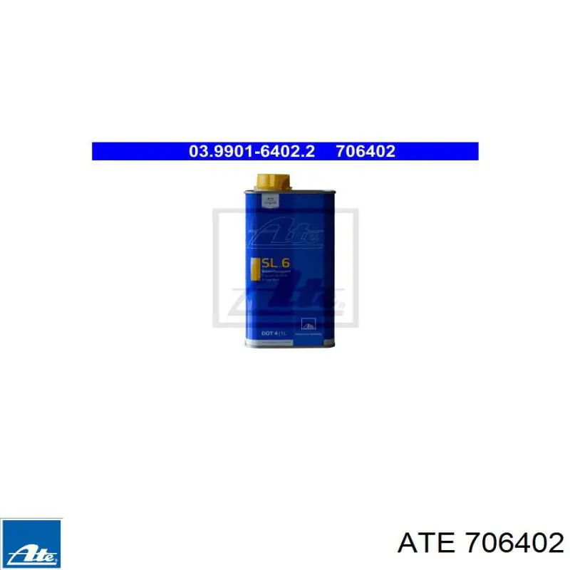 Жидкость тормозная ATE (706402)