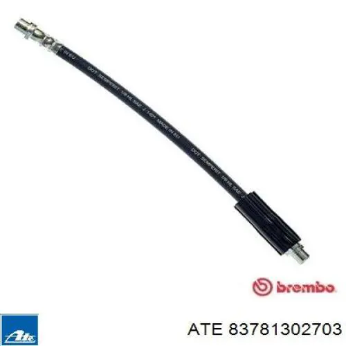 Шланг тормозной передний ATE 83781302703 цена, от 6.46 USD