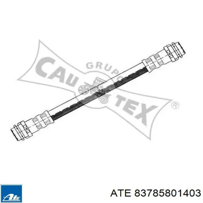 Тормозной шланг задний ATE 83785801403 цена, от 4.23 USD