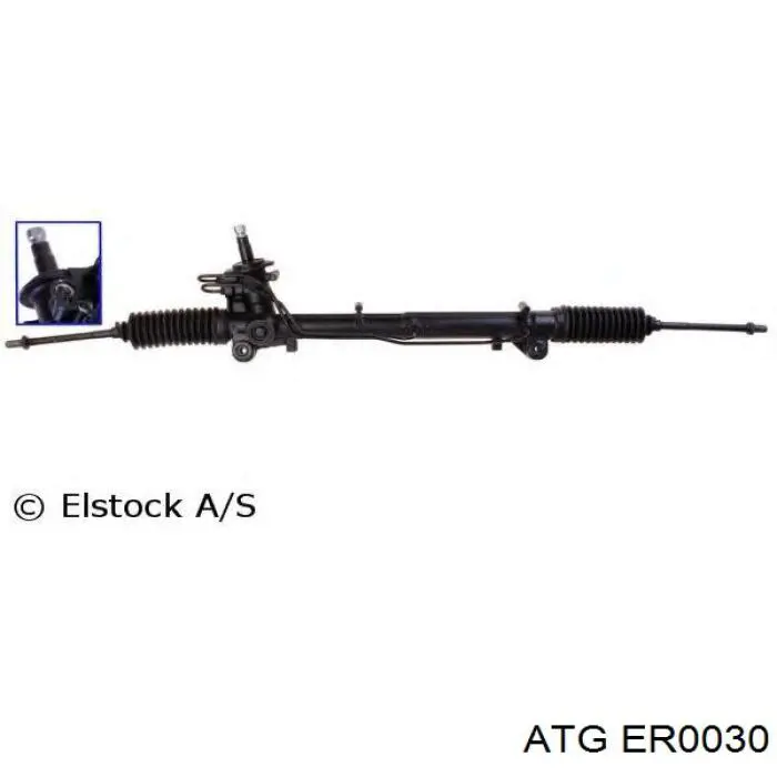 Рейка рулевая GKN-Spidan 54989