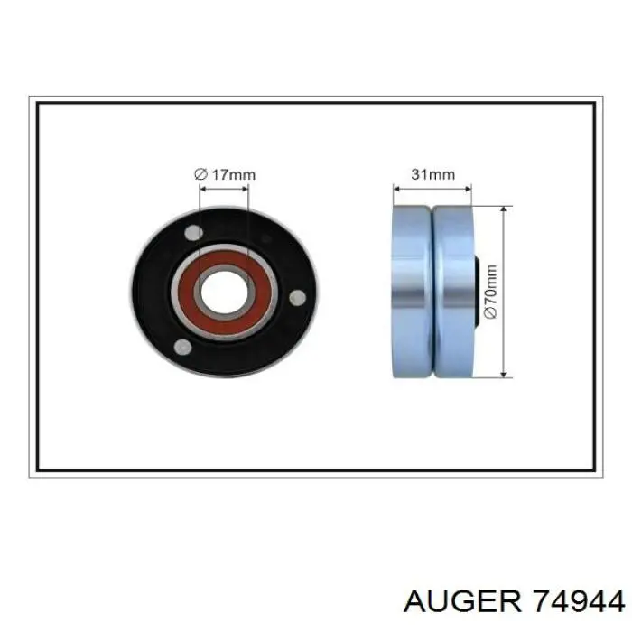 Натяжитель приводного ремня 331316170316 Magneti Marelli