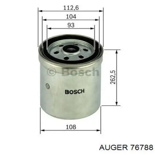 Топливный фильтр 7420541381 Renault (RVI)
