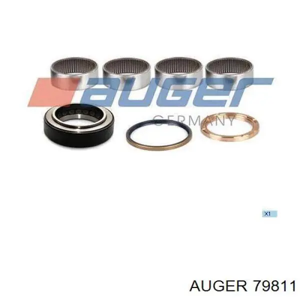 Ремкомплект шкворня поворотного кулака 79811 Auger