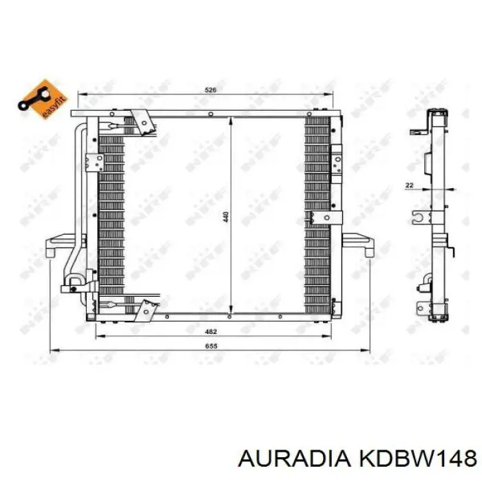 KDBW148 Auradia Конденсатор