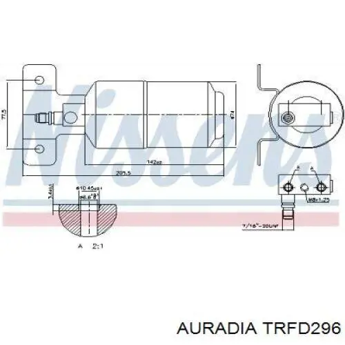 Осушитель кондиционера TRFD296 Auradia