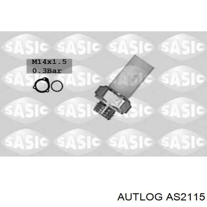 Indicador, presión del aceite AS2115 Autlog