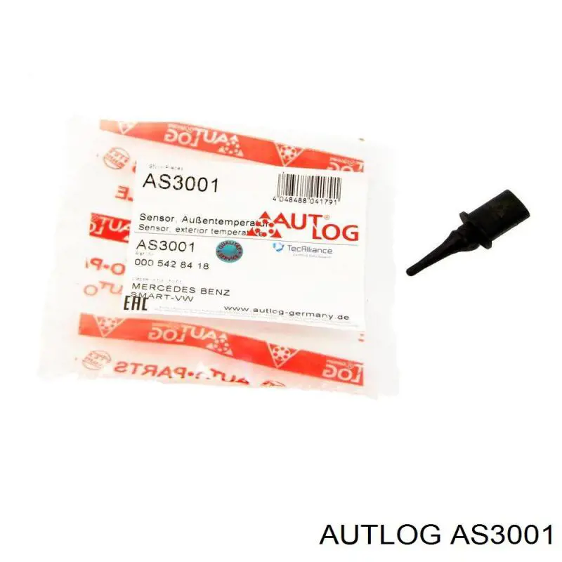 Sensor, temperaura exterior AS3001 Autlog