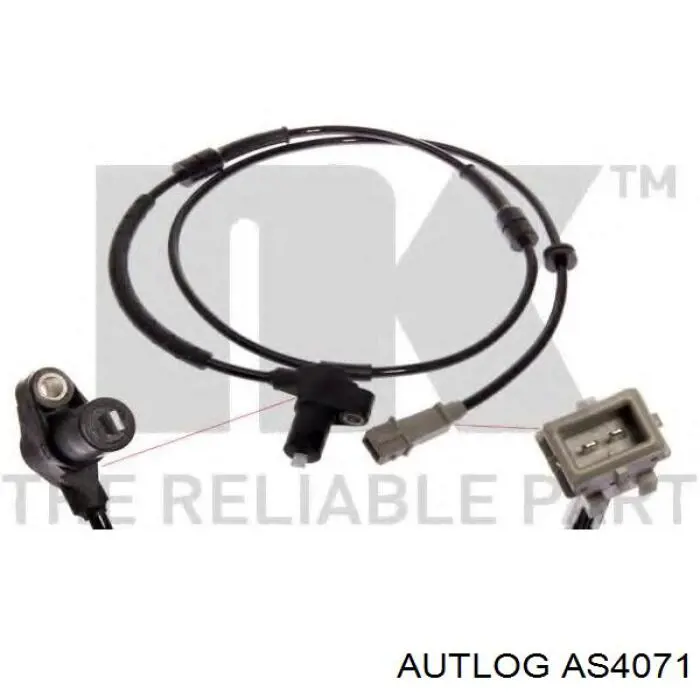 Sensor ABS delantero AS4071 Autlog