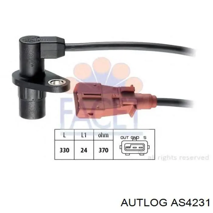 Купить AS4231 Autlog Датчик оборотов коленвала