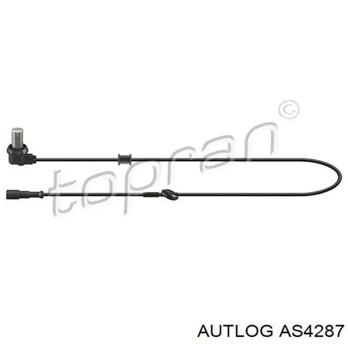 Датчик АБС (ABS) задний Autlog AS4287 цена, от 18.83 USD