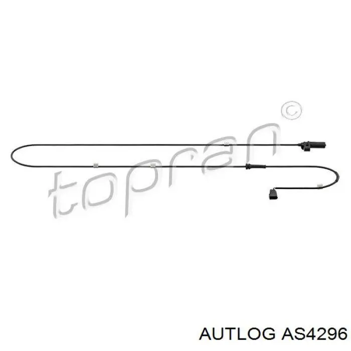 Датчик АБС (ABS) задний правый Autlog AS4296 цена, от 16.47 USD