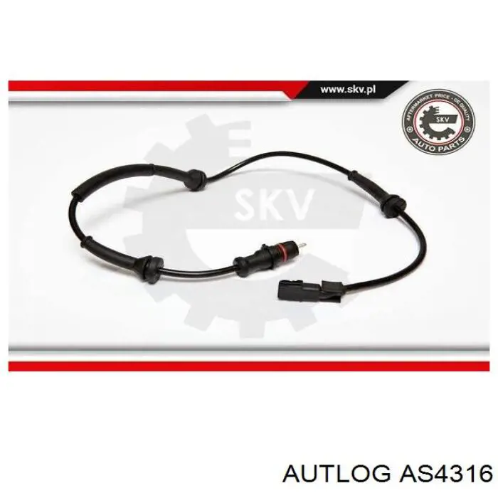 Передний датчик АБС Autlog AS4316 цена, от 14.43 USD