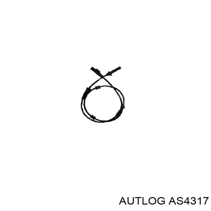 4545H2 Peugeot/Citroen Датчик АБС (ABS) задний